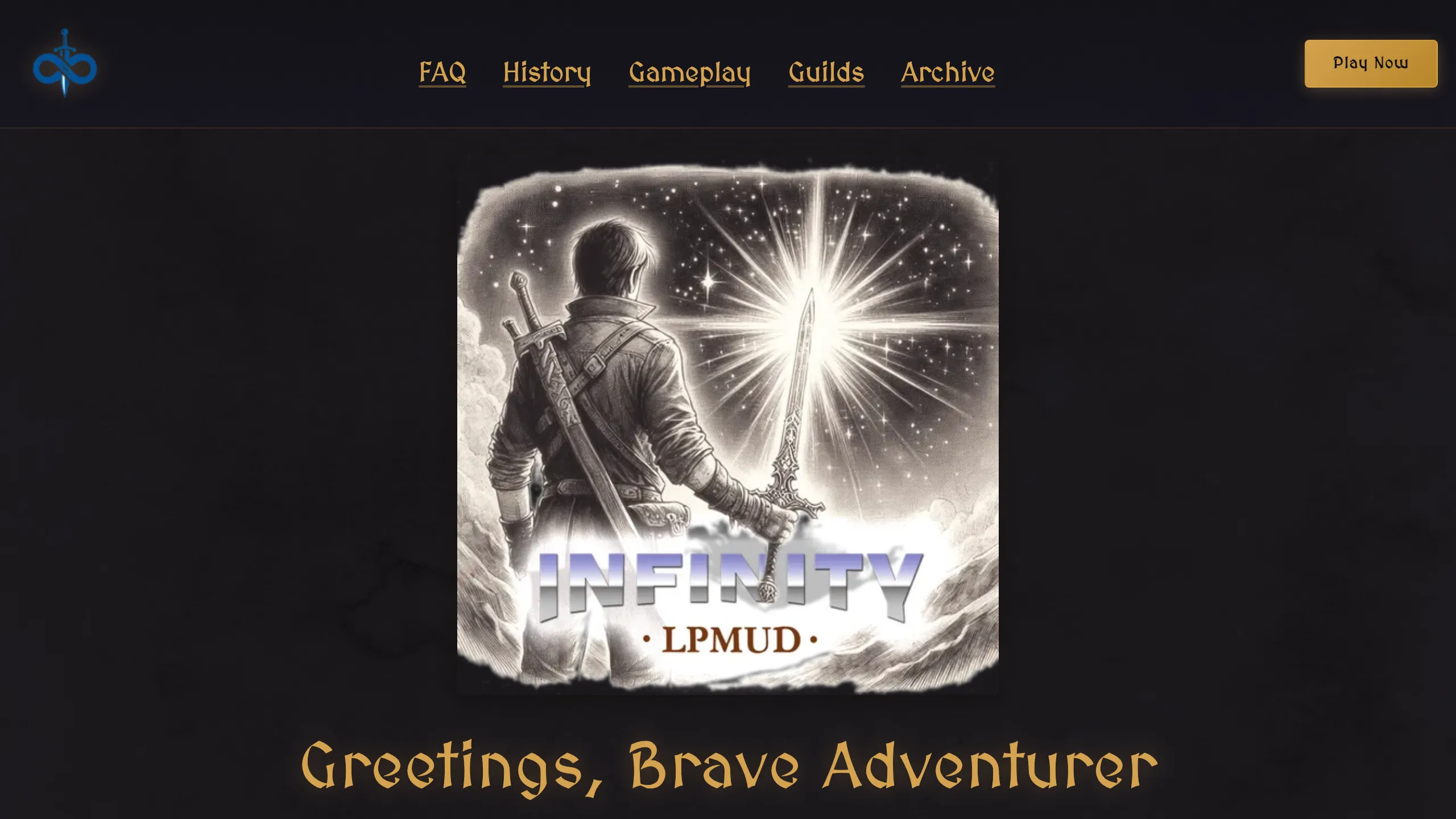 Screenshot of Infinity LPMud