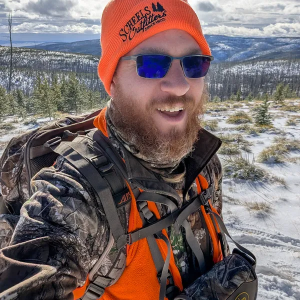 Steve Giralt outdoors in the Montana mountains